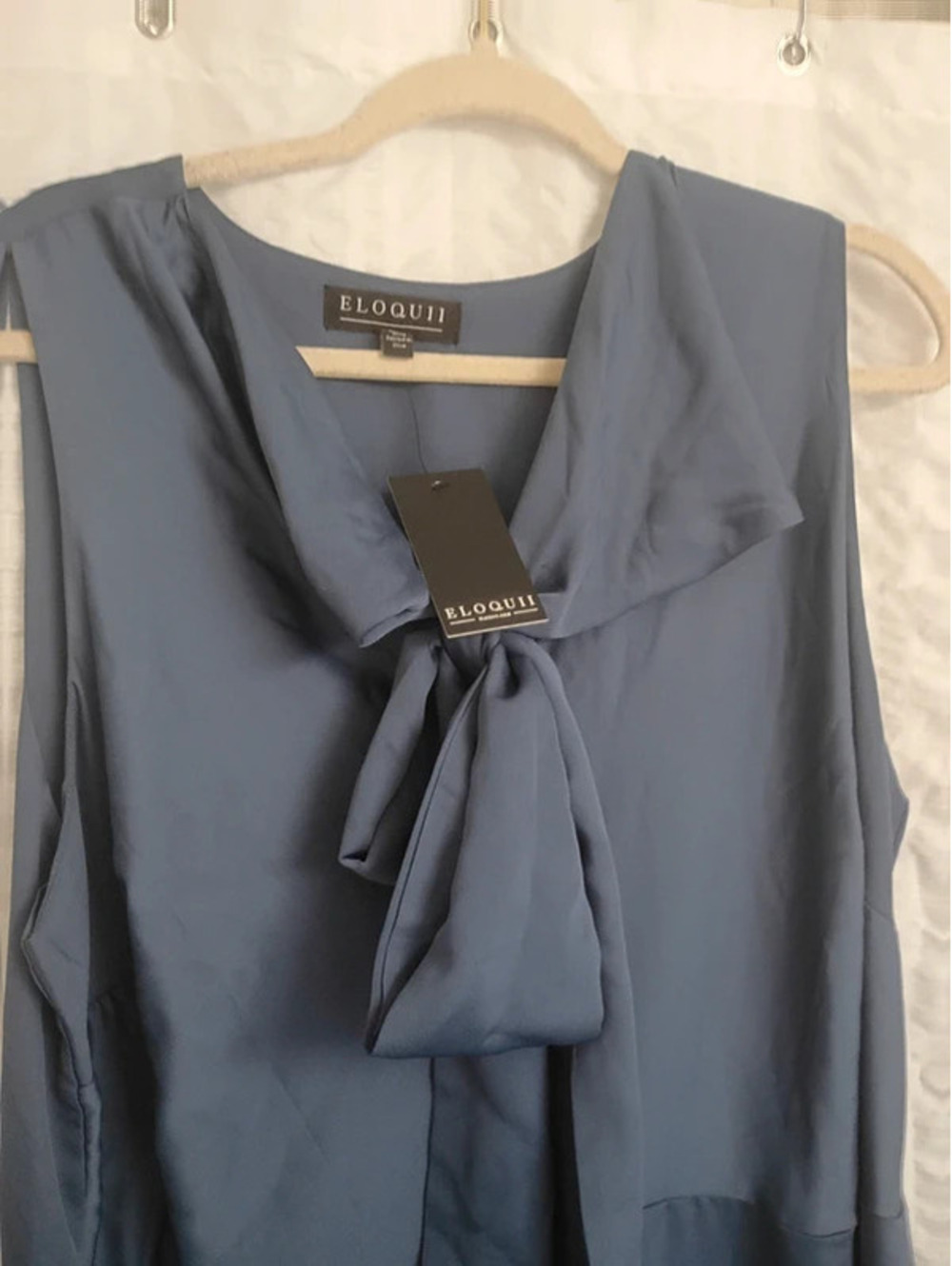 Eloquii Women's Dress Blue 18W - Picture 3 of 5